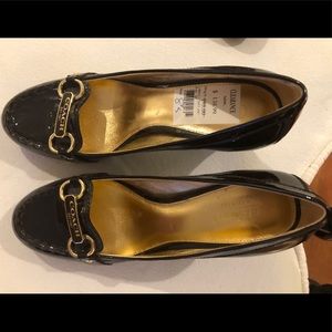 NEW Coach Black Patent Leather Pumps